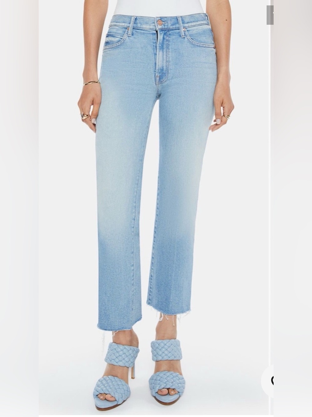Mother denim The kick it ankle fray in Can you Dig it